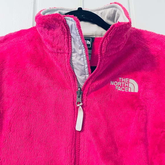 EUC North Face Osito Zip Up Jacket / XS / Bright Pink - Picture 6 of 11